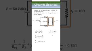 Circuito eléctrico mixto  Resistencia en paralelo  Física  COMIPEMS [upl. by Bois]