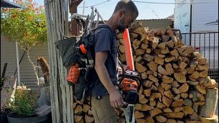 Ultimate Chainsaw Backpack – Carry ALL Your Firewood Gear with Ease [upl. by Vasyuta]