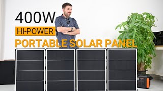 400W HiPower portable solar panel [upl. by Daraj]