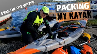 Tips for packing a kayak shown with the Itiwit X500 [upl. by Aniham68]