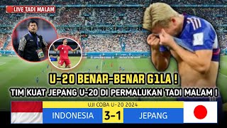 🔴GEMPARKAN ASEAN TADI MALAM  INDONESIA U20 3 VS JEPANG U20 1  Laga Uji Coba U20 2024  Berita [upl. by Mharg]