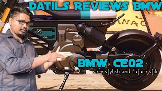 BMW CE02  BMW Electric Bike  BMW CE02 Review And Reaction bmw bmws1000rr bmwce04 [upl. by Lleinad94]