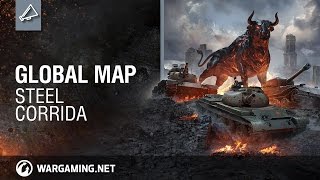 World of Tanks  Global Map Steel Corrida [upl. by Stronski]