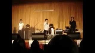 Predebut EXOK s DO sings at school event with BTOBs Hyunsik [upl. by Artapoelc]