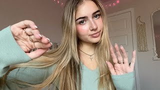 ASMR Negative Energy Removal✨fast and aggressive hand movements mouth sounds [upl. by Adine570]