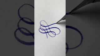 Flex dip nib flex flexibility satisfying handwriting fountainpen calligraphy [upl. by Udale]