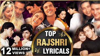 TOP RAJSHRI LYRICALS  Lyrical Songs  Top Hindi Songs  Dhiktana Tiktana  Maiyya Yashoda [upl. by Mattias]