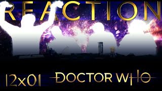 Doctor Who 12x1 REACTION quotSpyfall Part Onequot [upl. by Neemsay]