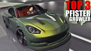 Pfister Growler  Best TOP 3 Customization Paint Job Guide  GTA ONLINE [upl. by Desdee]