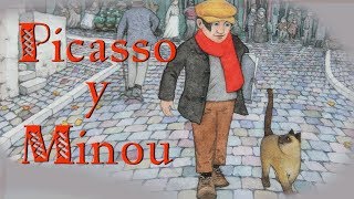 PICASSO Y MINOU  picasso para niños  biografías para niños  cuentos para niños en español [upl. by Meuse]