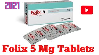 Folix 5 Mg Tablets Full Details in Bangla Review [upl. by Idolah]