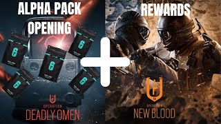 R6 Siege  Y9S1 Ranked Alpha Pack Opening And Y9S2 Ranked Reward Looks [upl. by Yaeger]