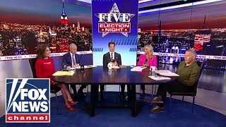 The Five reacts to Trump Harris Election Night showdown [upl. by Leora]