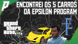 Onde Encontrar os 5 Veículos da Epsilon Program Missão Secreta no GTA V [upl. by Rather29]