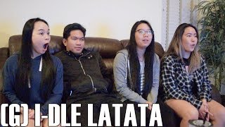 G IDLE  Latata Reaction Video [upl. by Laehcimaj]