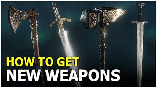 How to Get New River Raid Weapons All Weapon Locations  Assassins Creed Valhalla [upl. by Naarah989]