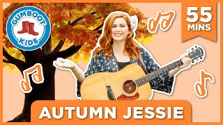 Autumn Jessie 🍂 Gumboot Kids l Sing And Dance With Jessie To Our Autumn Music Playlist [upl. by Anne-Corinne95]