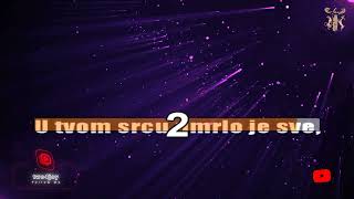 Zagrli me ti i oprosti mi  Karaoke version with lyrics [upl. by Yrreiht]