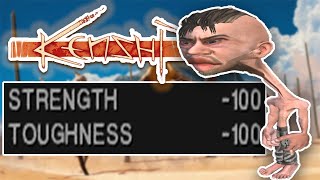 Can You Beat Kenshi With 100 Stats  100 Stat Man Experience 1 [upl. by Sedrul]