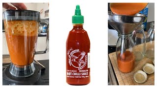 Homemade Sriracha Sauce [upl. by Euqinorev475]