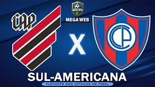 ATHLETICOPR 2x1 CERRO PORTEÑO  Préjogo Copa SulAmericana  Playoffs [upl. by Web597]