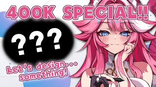 【DRAWING】 Almost 400k LETS DESIGN SOMETHINGSPECIAL CiaoRaora [upl. by Glovsky]