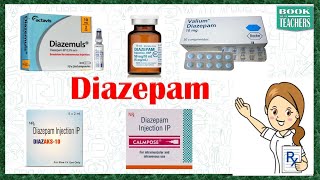 What is Diazepam Indications Brand Name Side Effects Dose Form Contraindications diazepam [upl. by Maffei950]