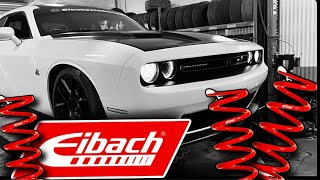 Eibach SportLine Lowering Springs On 392 Challenger [upl. by Suilmann41]