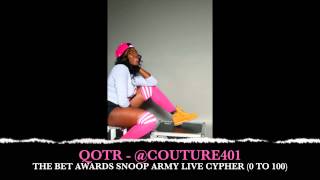 Couture Extended 0100 BET AWARDS Freestyle COUTURE401 [upl. by Ytak]