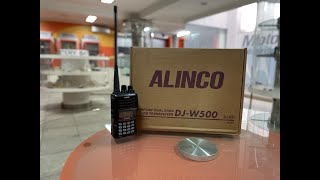 Alinco DJ W500 dual band VHF dan UHF [upl. by Nyraa920]