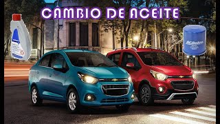 AFINACION CHEVROLET SPARK BEAT 12 PARTE 4 CAMBIO DE ACEITE Y FILTRO [upl. by Filip953]