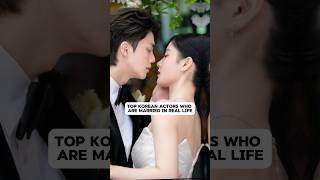 Top Korean Actors who are Married in real life💝shorts hyunbin sonyejin marriage kdrama viral [upl. by Alie]