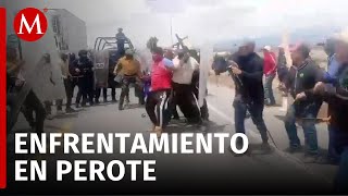 Alcalde de Perote retenido por campesinos en entrevista quotla gente ha sido respetuosaquot [upl. by Cone857]