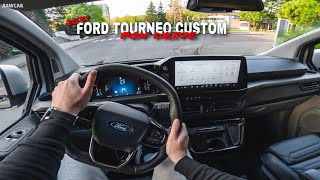 2024 Ford Tourneo Custom 20 TDCi  125 kW 8AT AWD  POV Test Drive [upl. by Whiteley]