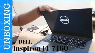 Dell Inspiron 14 7460  Laptop  Bezelles Infinity HD Display  Unboxing and First Impression [upl. by Zebe443]