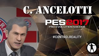 PES 2017 Face Build Carlo Ancelotti Bayern Munich [upl. by Rip]