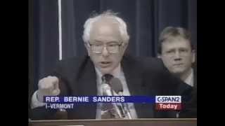 Bernie Sanders on Banking and Predatory Lending 5242000 [upl. by Ihsoyim]