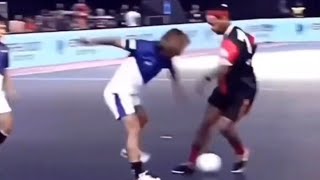 RONALDINHO showing his amazing FUTSAL SKILLS [upl. by Sorcha]