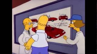 Homer disapproves of the car design [upl. by Crenshaw]