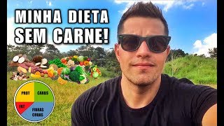 Como Montei Minha Dieta Vegetariana Estrita  Ganho Muscular [upl. by Sigsmond]