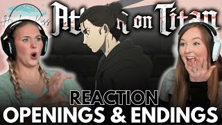 Attempting To Rank  ATTACK ON TITAN  ALL OPs amp EDs Reaction [upl. by Yotal]