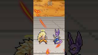 Beerus vs Goku SSJ3 dragonballsuper [upl. by Eladal]