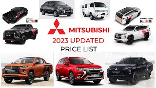 2023 UPDATED MITSUBISHI PRICE LIST IN THE PHILIPPINES l Sheryll Frays [upl. by Anwahsad]