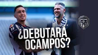 ¿Lucas Ocampos debutará en el Rayados vs Santos [upl. by Bouley899]