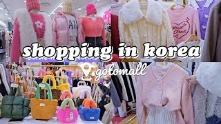 shopping in korea vlog 🇰🇷 winter fashion amp accessories at gotomall underground shopping center [upl. by Merralee]