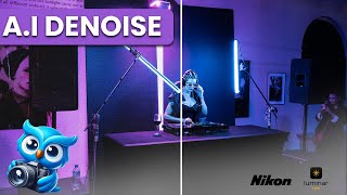 Tutorial How to Denoise with Luminar Neo AI feat Nikon [upl. by Nnayr]