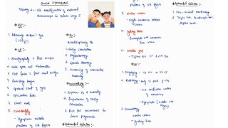 DOWN SYNDROME NOTES  PEDIATRICS ONE PAGE NOTES  4TH PROFF  MBBS [upl. by Werda36]