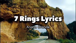 7 rings ariana grande lyrics [upl. by Anitselec]