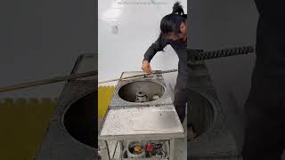 Awesome way to clean cotton candy machine shortsvideo [upl. by Enitsirt420]