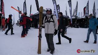 Test skis Blackcrows Justis 2024 [upl. by Onder]